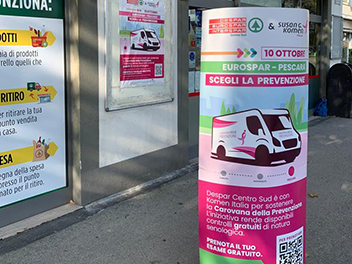 Eurospar Pescara: Terza Tappa della Carovana della Prevenzione