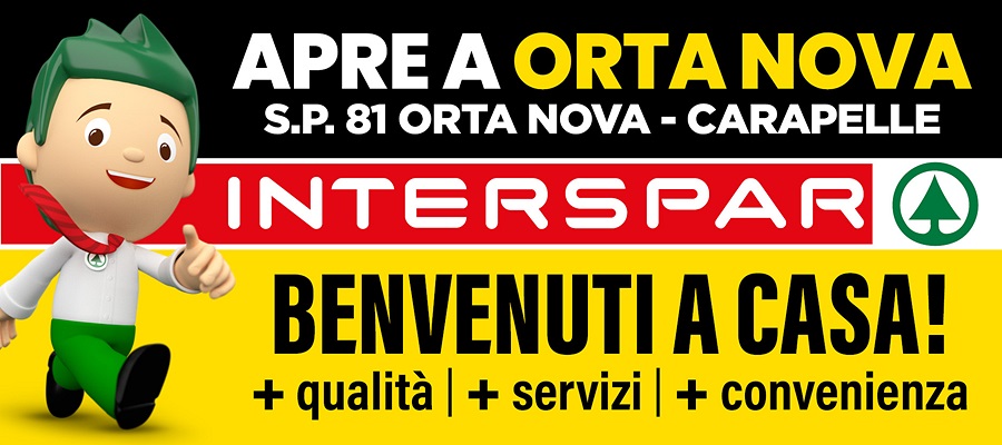 AD ORTA NOVA UN NUOVO INTERSPAR