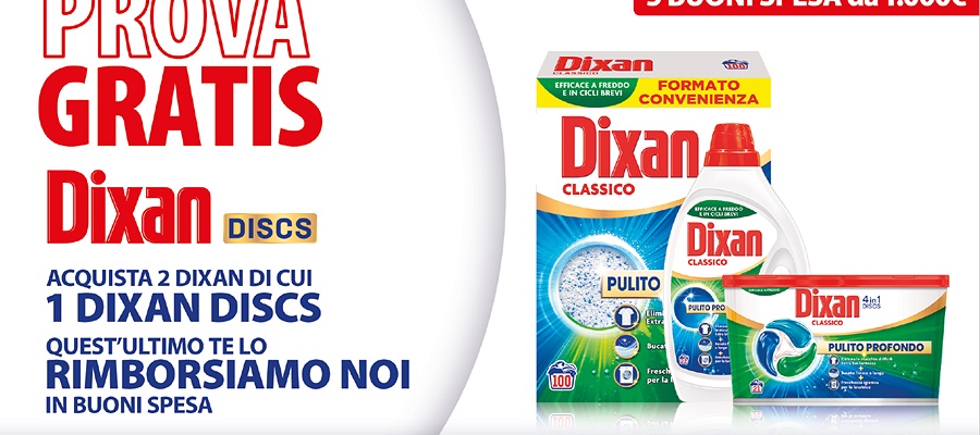 PROVA GRATIS DIXAN DISCS