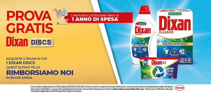 PROVA GRATIS DIXAN DISCS